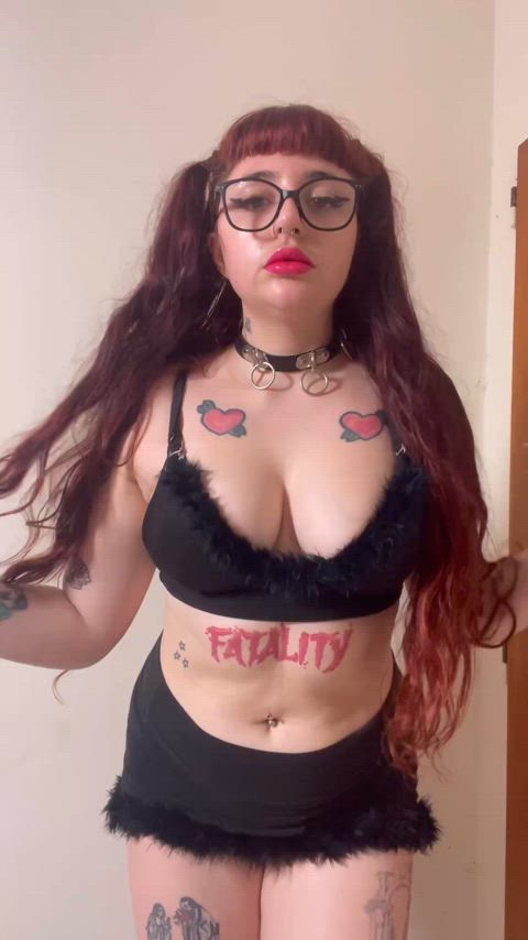 alt big tits curvy goth natural tits onlyfans redhead just-boobs clip