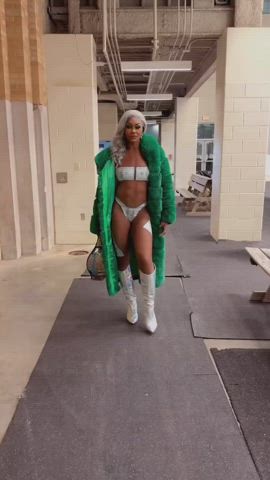 abs clothed model non-nude wrestling clip