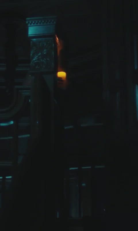 lauren cohan lingerie sexy clip