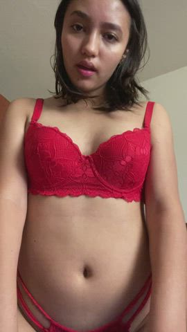 babe cock ring riding small tits clip