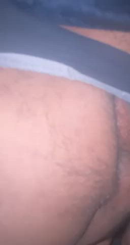 ass spread asshole hairy clip