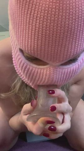 Blowjob Dildo Mask clip