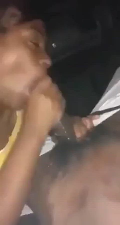 bbc cum in mouth cumshot ebony ebony couple facial clip