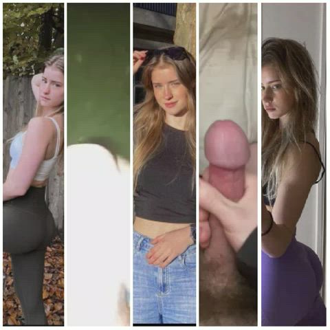 Mira004 milking cocks with her fat ass