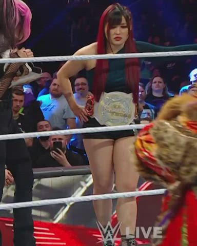 asian cute japanese thick thighs wrestling clip