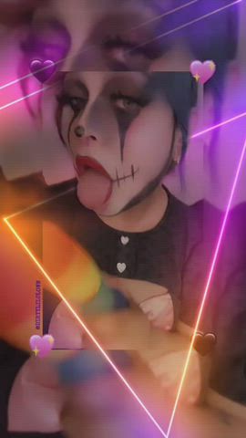 blowjob goth trans clip