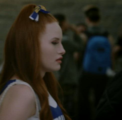 celebrity cheerleader female madelaine petsch clip