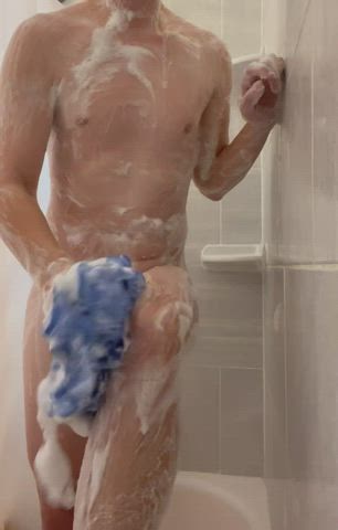 cock little dick naked nude penis shower wet clip