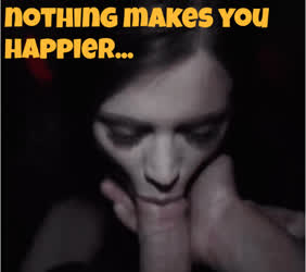 blowjob caption pov sissy trans clip