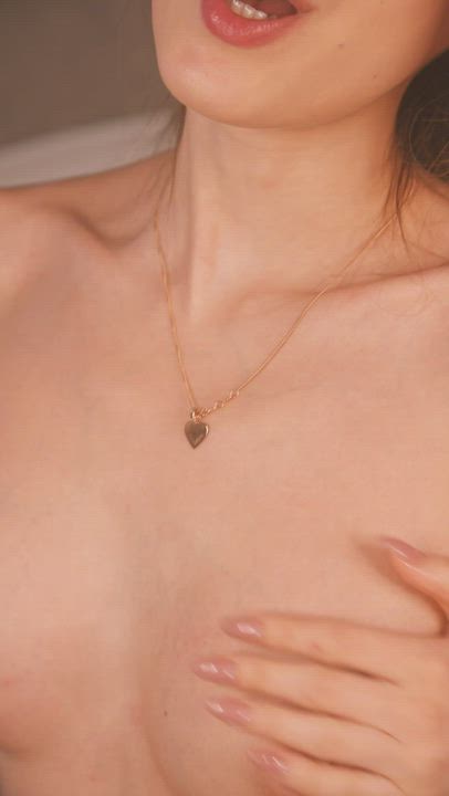 Cute Natural Tits Petite clip