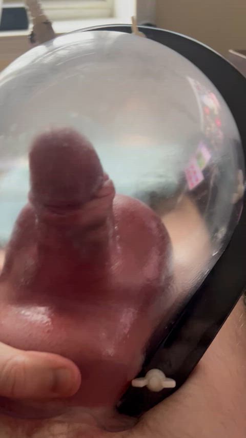 male masturbation penis pump webcam clip