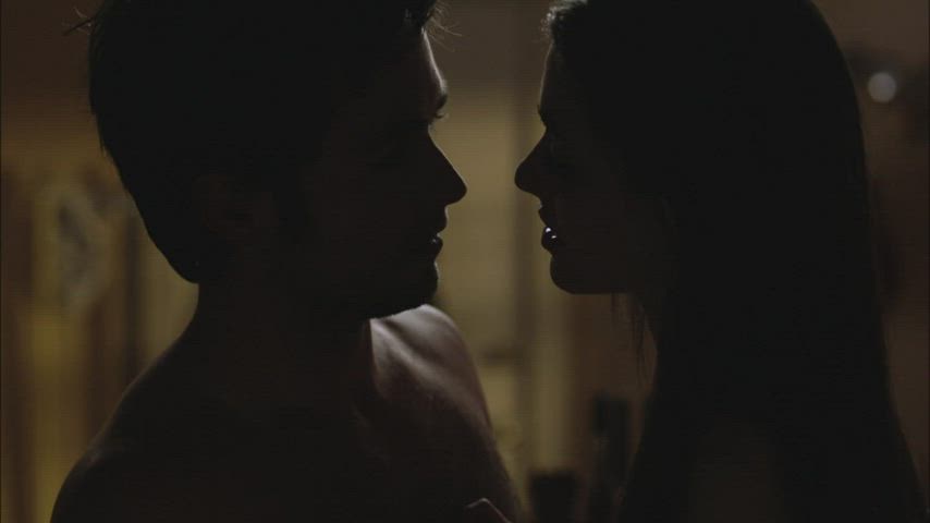 celebrity emmy rossum kissing riding clip