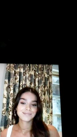 amateur cum hailee steinfeld tribute clip