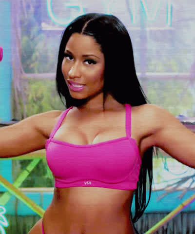 celebrity ebony nicki minaj clip