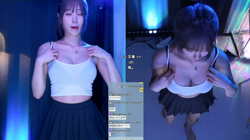 asian big tits dancing korean clip