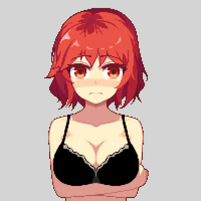Shy girl reveals her boobs (Furumero)