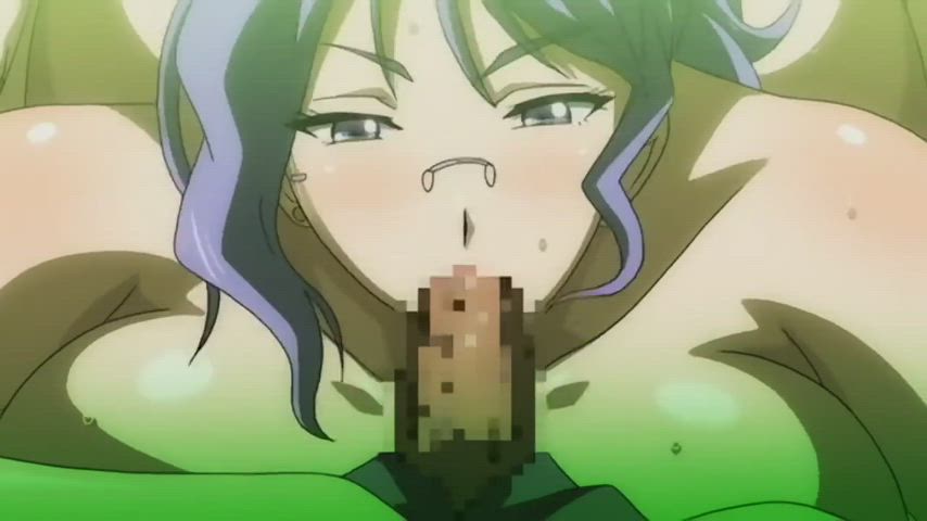 Blowjob Cum In Mouth Glasses Hentai MILF clip