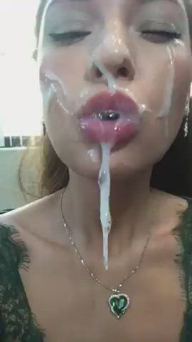 Cum Cumshot Facial clip