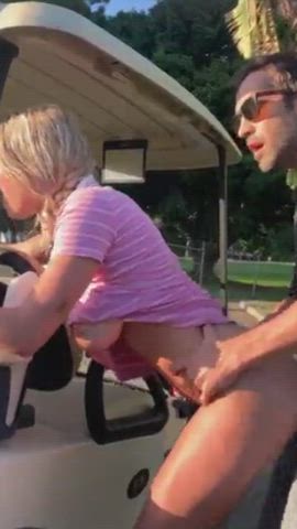blonde blowjob cute outdoor sex clip