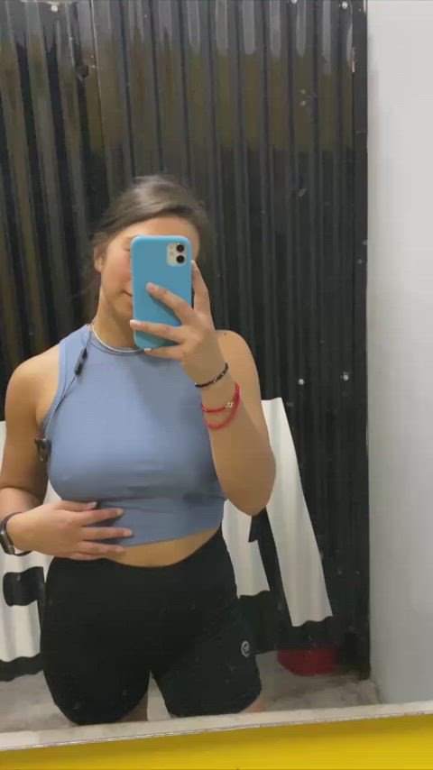 argentinian boobs brunette gym gymnast horny latina onlyfans tits clip
