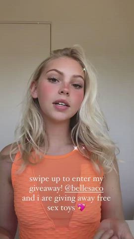 American Blonde TikTok clip