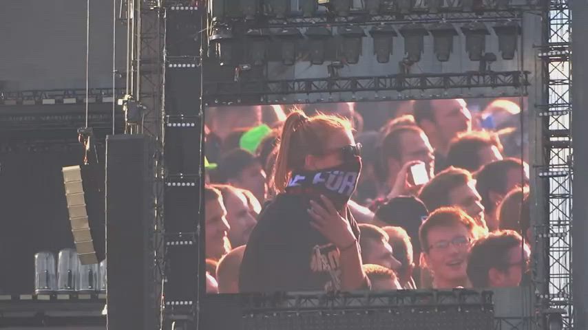 public tits women clip