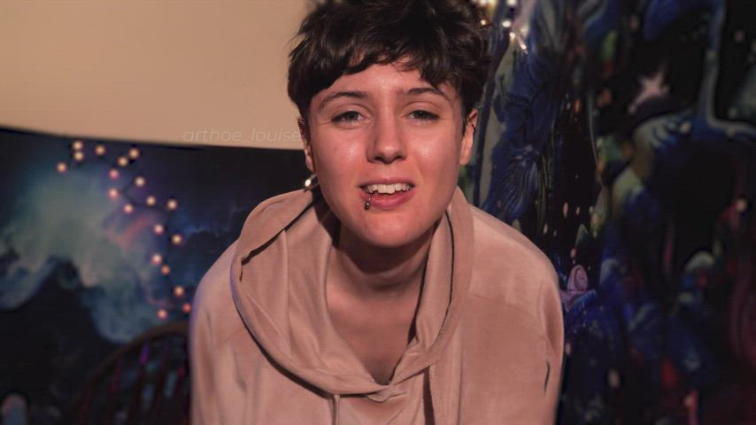 short hair striptease tattoo clip