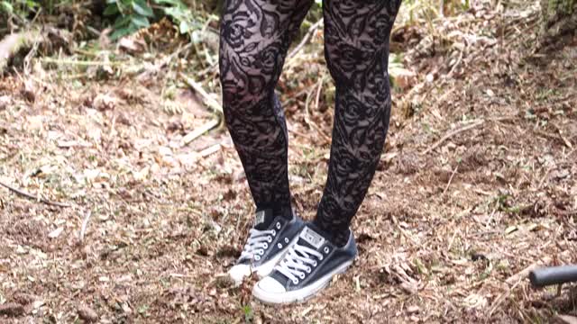 Gothgirl Smoking