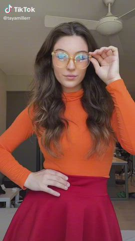 costume legs tiktok clip