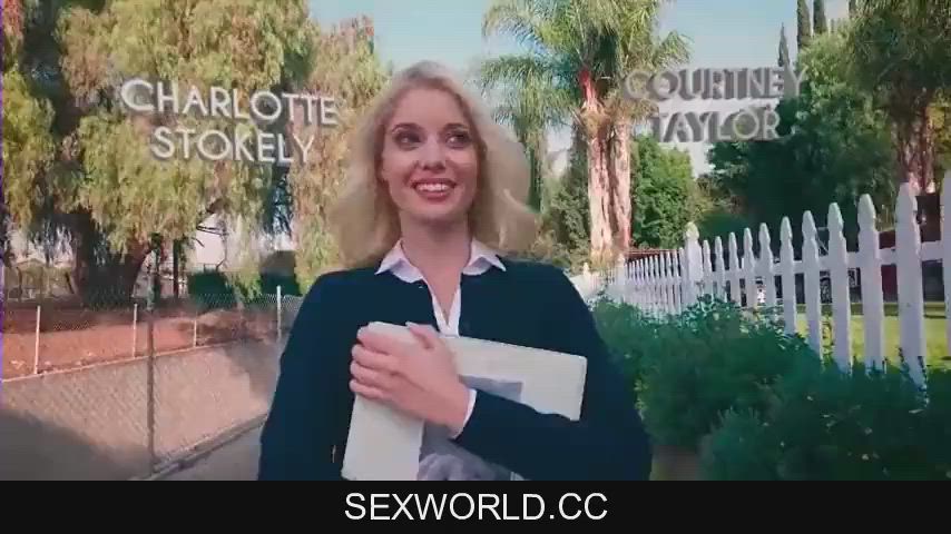 amateur boobs busty charlotte stokely hardcore lesbian pussy sex tits clip