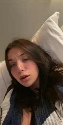 Brunette Masturbating Solo clip