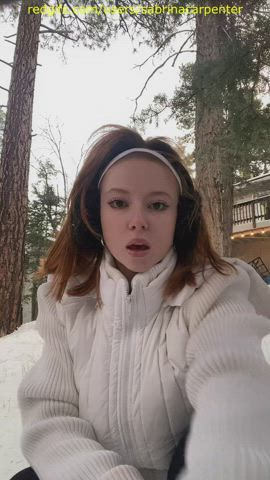 celebrity cute funny porn non-nude pretty redhead sfw teen clip