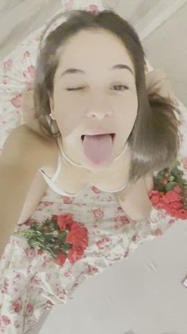 19 years old boobs erotic lingerie onlyfans tease teen thick tits clip