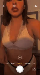 Lingerie Short Hair White Girl clip