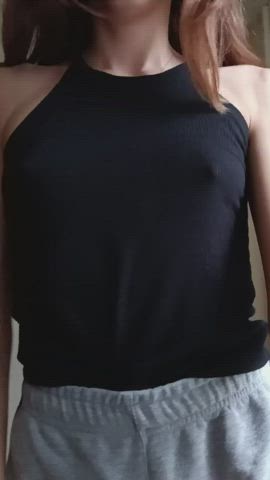 amateur petite small tits tiny-tits clip