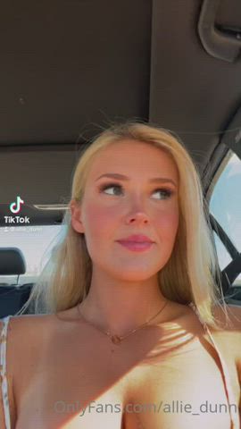 blonde pretty tits clip