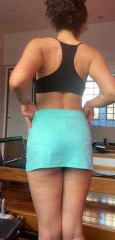 My ass in yoga shorts... and without them too β₯