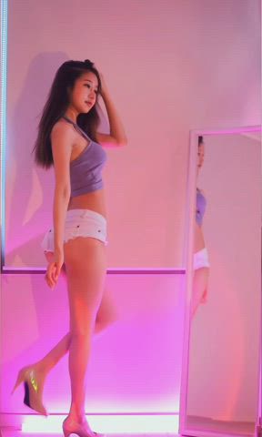 ass korean tease clip