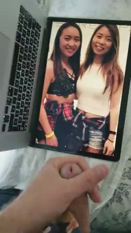 asian cum cumshot tribute clip
