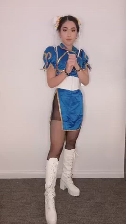 cosplay costume crossdressing femboy trap clip