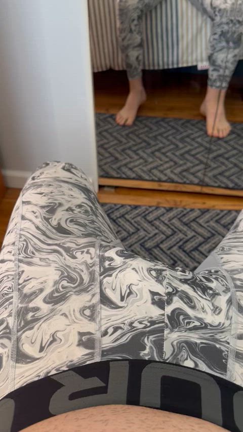 bulge leggings spandex tights clip