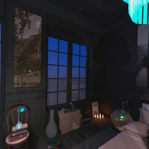 busty handjob vr clip