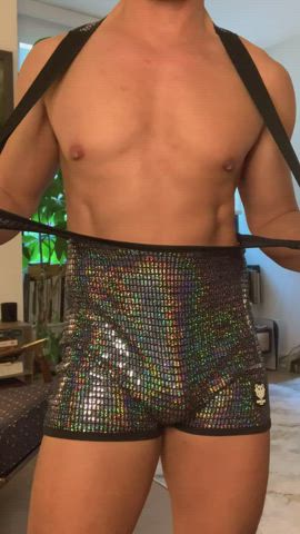 Gay Spandex Underwear clip