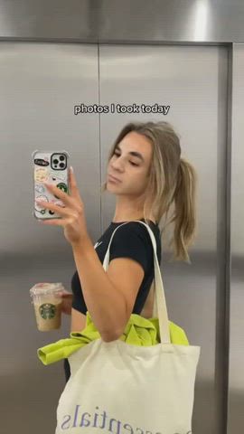 babe blowjob girlfriend girls model teen tiktok tits clip