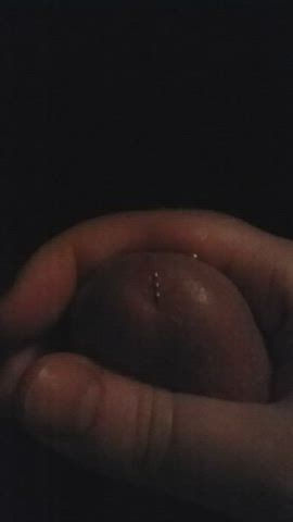 girl dick male masturbation precum clip
