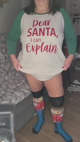 bbw chubby knee high socks tits titty drop clip