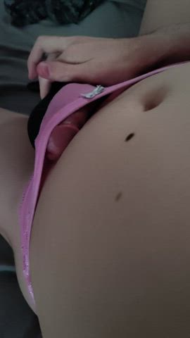 cum cumshot femboy moaning panties vibrator clip