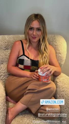 cleavage hilary duff natural tits clip