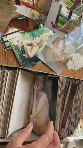 I told you I still have nudes paper pics...first ones from 1994 😉