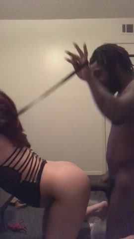 amateur ass bbc big dick big tits doggystyle interracial thick clip